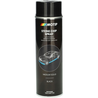 MOTIP Sprej proti odlétajícím kamínkům černý 500 ml | Zboží Auto