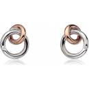 Náušnice Eternity Interlocking Stud DE309