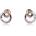 Náušnice Eternity Interlocking Stud DE309