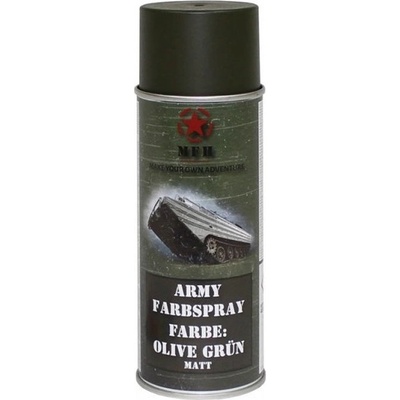 Farba vojenská v spreji ARMY MFH 27375E - olivovozelená