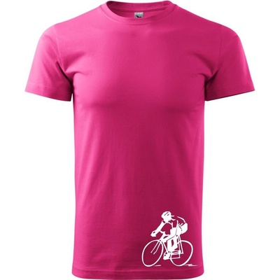 Cestný cyklista Tričko purpurové