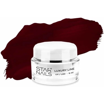 Starnails Luxury Line barevný Uv Led gel SN 039 SN 041 Hot Wine 5 ml