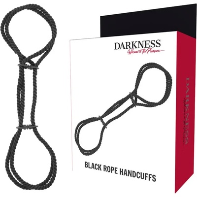 Памучни белезници за ръце и крака, регулируеми - Darkness Handcuffs (D-226727)