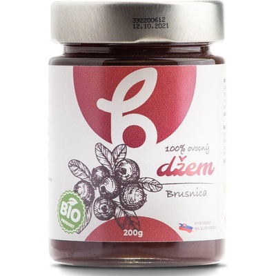 Bobule 100% ovocný džem Brusnica Bio 200 g