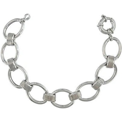INFINITYSILVER Strieborný náramok s ovály 565111821