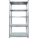 MMS Метален стелаж MMS - Hobby, 5 х 100 kg, 180 х 90 x 40 cm (48224)
