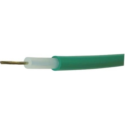Vysokonapěťový kabel pro elektrické ohradníky - dvojitá izolace - 50 m zelený