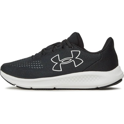 Under Armour Charged Pursuit 3 Big Logo Running Shoes Black/White - 44.5