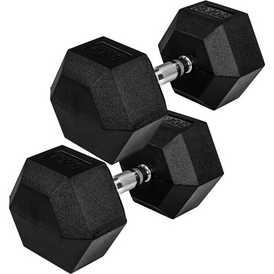 MOVIT šesťhranná gumová činka 25 kg