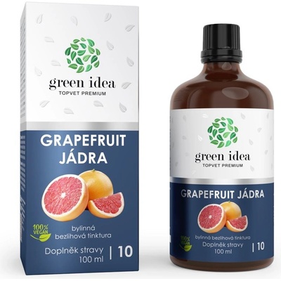 GREEN IDEA Grapefruit jádra bezlihová tinktura 100 ml