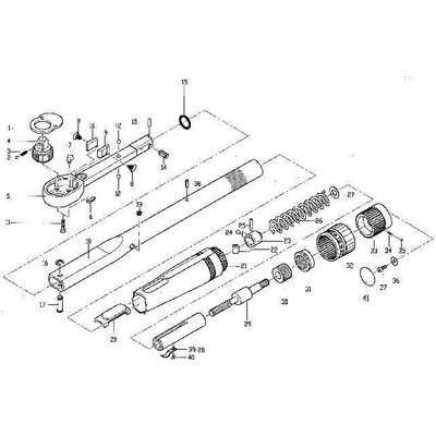 Teng Tools Opravná sada pro momentový klíč TT 73190100 TT 73191306