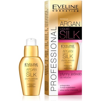 Eveline Argan Liquid Silk tekutý hodváb na vlasy 37 ml
