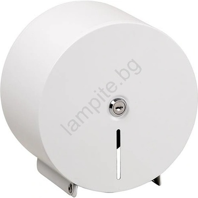 Bemeta Диспенсър за хартиени салфетки 20x20 см инокс/бял (BD0316)