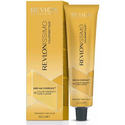 Revlon Professional Revlonissimo Colorsmetique Permanent Hair Color Goldens Permanentní barva na vlasy 7.31 Medium Golden Ash Blonde 60 ml