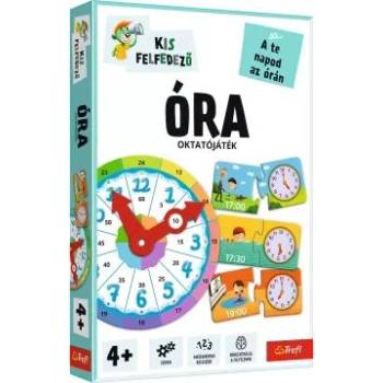 Trefl Trefl: Малък изследовател - настолна игра с часовници
