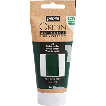 Pébéo Origin АКРИЛНА боя Hooker's Green 60 ml 1 бр (817024)