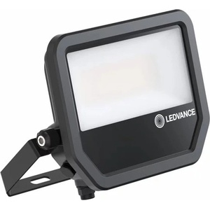 OSRAM LED прожектор Ledvance FL 50 P 6KLM 840 PS SY100 BK, 41W, 6000lm, 4000K, IP66, за стена/таван/под