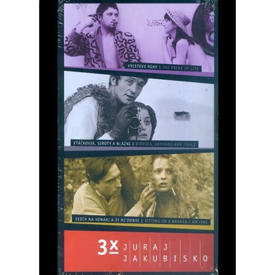 3x Juraj Jakubisko DVD