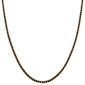 SAVICKI Тенис колие Luminy 2, 5 мм: злато, черни диаманти