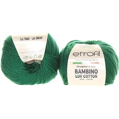 Etrofil Lux Cotton tmavě zelená 70429