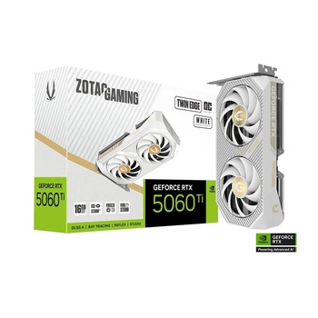 ZOTAC GeForce RTX 5060 Ti Twin Edge OC White 16GB GDDR7 128bit (ZT-B50620Q-10M)