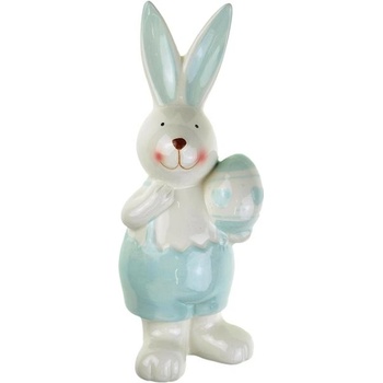 Dommio Zajac keramický s vajíčkom 21 cm
