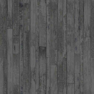 Esta Home 128841 Vlisová tapety imitacia dreva čiernych paluboviek Black & White rozmery 0,53 x 10,05 m