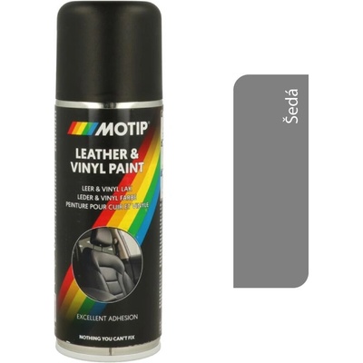 Motip sprej na kožu 200 ml šedá matná