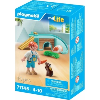 Playmobil 71746 Chlapec s morčaťom