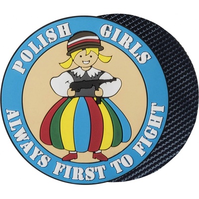 Helikon-Tex Nášivka POLISH GIRLS velcro plastová BAREVNÁ