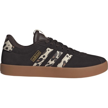 adidas VL Court 3.0 Womens - Brown/Leopard