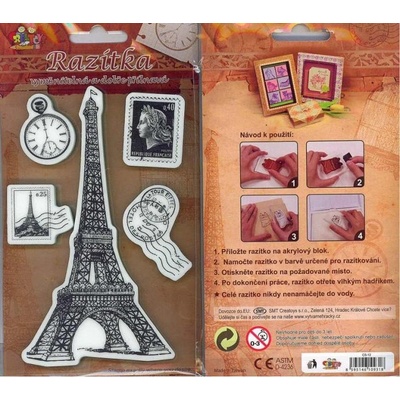 Creatoys Razítka na pěnovce Eiffel Tower