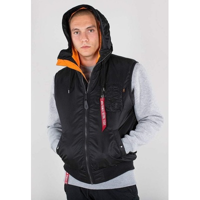 Alpha Industries vesta MA 1 hooded černá