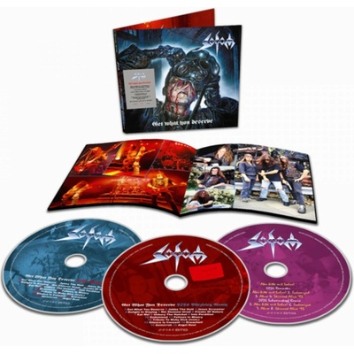 Get What You Deserve - Expanded Edition [Deluxe] Sodom - 3x CD