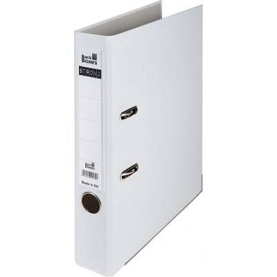 Класьор B2B Strong A4, 5 cm мет. кант Бял (B2B)