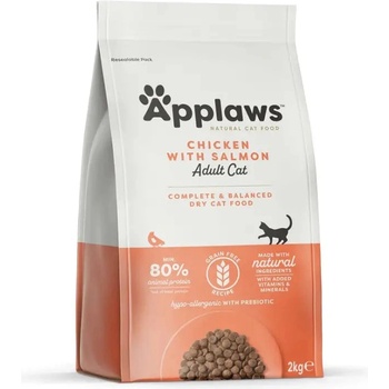 Applaws Пиле със сьомга - суха храна за котки - 2кг