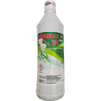 Hmi - България HMI® Green Danex 5 кг. Биоцид на алдехидна основа за почистване и дезинфекция на санитарен фаянс, писоари и бидета (3491-955)
