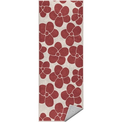 Mila Home Червена пътека подходяща за пране 80x200 cm Red Meadow - Mila Home (HKG-MMN-Colorful-007-80x200)