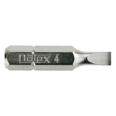 Bit plochý 30ks v krabičce 5,0 x 30 mm