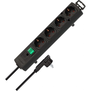 brennenstuhl Разклонител Brennenstuhl - Comfort-Line Plus, 4 гнезда, 2 m, черен (1153100100)