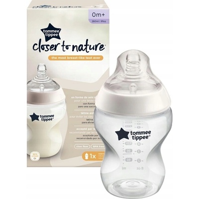 Tommee Tippee Kojenecká láhev anti colic EasiVent 260 ml