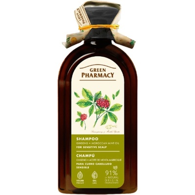 Green Pharmacy šampón Ženšeň a marokánska mäta 350 ml