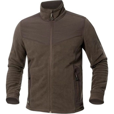 Ardon Fleecová mikina SoftFLEECE COMBO Hnědá