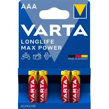 VARTA 4703101404 Max Tech AAA алкални микробатерии за моливи 4бр/блистер (4703101404)
