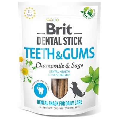 BRIT Dental Stick Teeth and Gums rumanček a šalvia 251 g