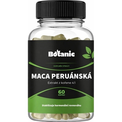 Botanic Maca peruánská Extrakt z kořene 4:1 v kapslích 60 kapslí