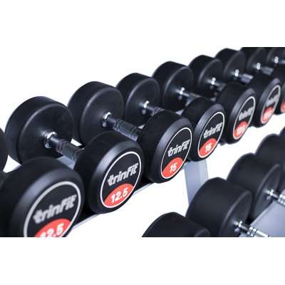 TRINFIT Sada jednoruček pogumovaných HEXA 2,5 až 25 kg