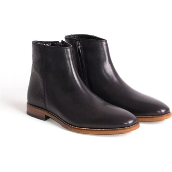 Jacket Club Marcomen Мъжки боти от естесвена кожа 12477 - Черни #318311 (318311_Черно)