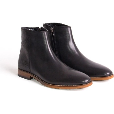 Jacket Club Marcomen Мъжки боти от естесвена кожа 12477 - Черни #318311 (318311_Черно)