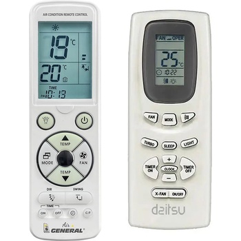 General Daitsu ds-9uiak, ds-12uiak - луксозно с подсветка дистанционно управление (ds-9uiak, ds-12uiak)